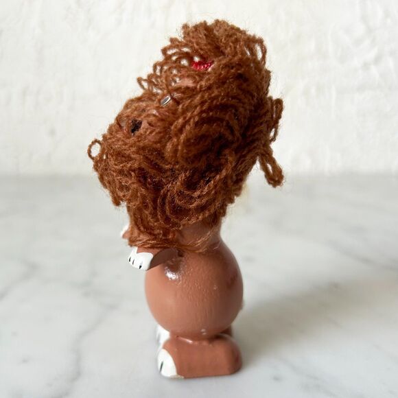 Vintage Cowardly Lion Wizard of Oz Wooden Christmas Ornament Kurt S Adler - Picture 4 of 7